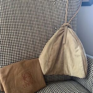 Vintage Loewe Suede Tote